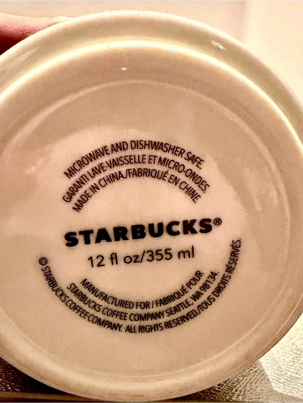 Starbucks holiday mug